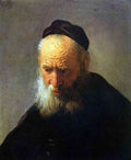 Portrait Of Vaters Rembrandt A4 Photo Print