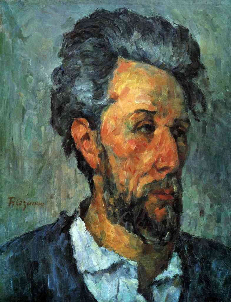 Portrait Of Victor Chocquet Cezanne A4 Photo Print