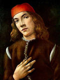 Portrait Of Young Man 1483 Eur A4 Photo Print