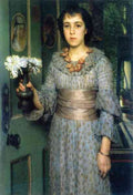 Portrait of Anna Alma Tadema by Alma Tadema A4 Photo Print