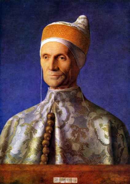 Portrait of Dogen Leonardo Loredan by Bellini A4 Photo Print