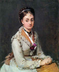 Portrait of Edma by Morisot A4 Photo Print