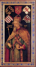 Portrait of Emperor Sigismund by Durer A4 Photo Print