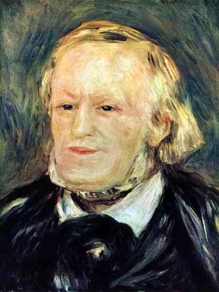 Portrait of Richard Wagner by Renoir A4 Photo Print