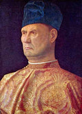 Portrait of a Condotti by Bellini A4 Photo Print