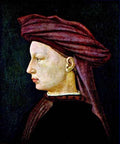 Portrait of a youth in profile by Masaccio A4 Photo Print