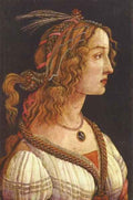 Portrait of young Simonetta Vespucci by Botticelli A4 Photo Print