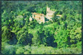 Portugal Rural 256076 Bucaco Palace A4 Limited Edition Watercolour Print