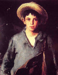 Portugese Fisherboy Art A4 Photo Print
