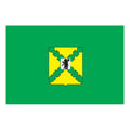 Poshehonye City Flag N3809 A4 Photo Print