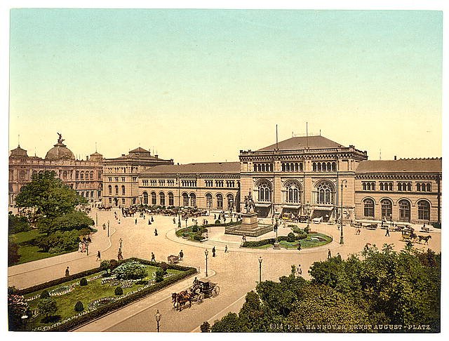 Post Office Hanover Vintage A4 Photo Print