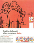 Post Tons Cereal Vintage Retro Advert Poster A4 Photo Print