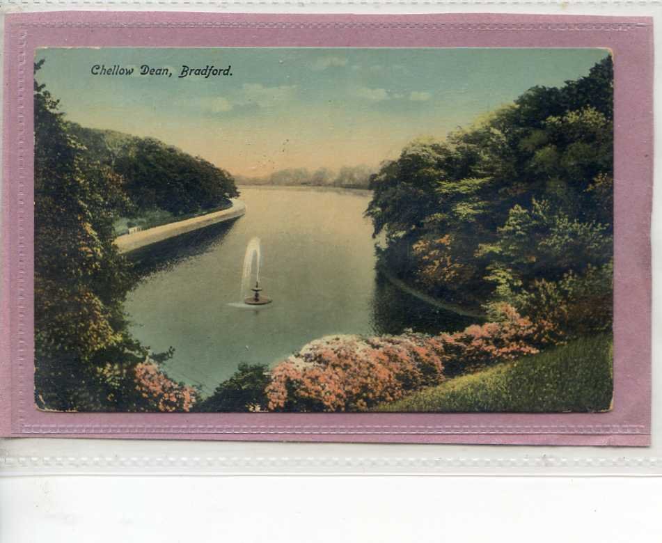 Postcard Chellow Dean Bradford Yorkshire Vintage A4 Photo Print