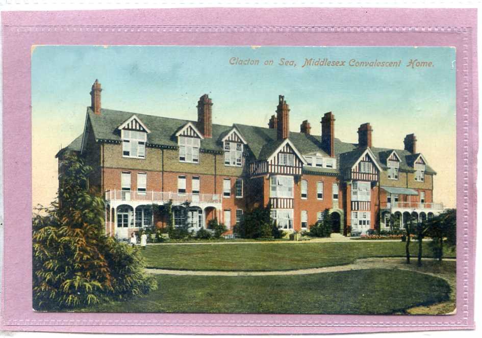 Postcard Middlesex Convalescent Home Clacton On Sea Essex Vintage A4 Photo Print