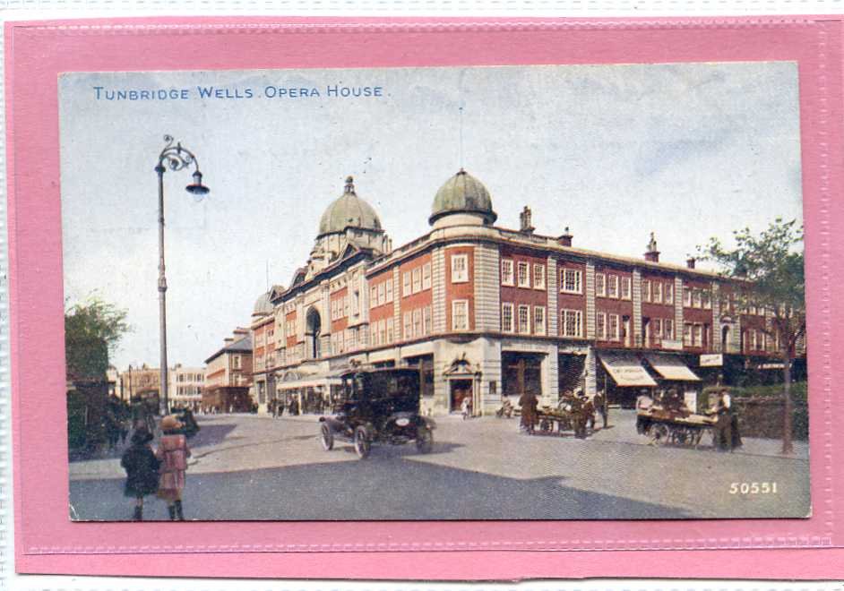 Postcard Opera House Tunbridge Wells Kent Vintage A4 Photo Print