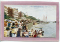 Postcard The Beach Westcliff On Sea Essex Vintage A4 Photo Print