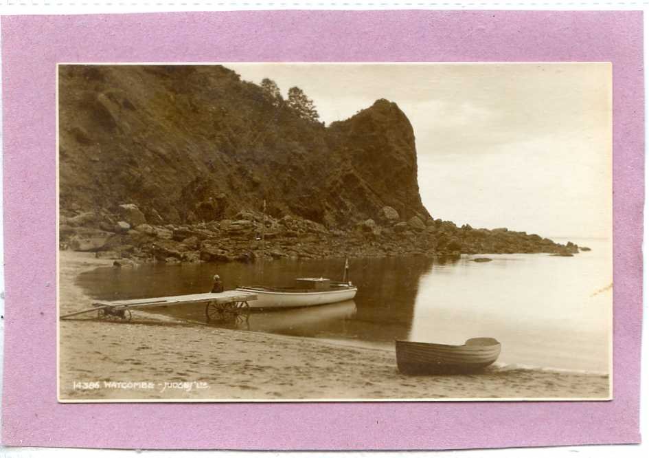 Postcard Watcombe Devon Vintage A4 Photo Print