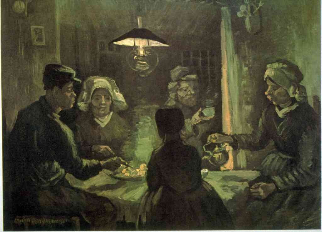 Potato Ear Van Gogh A4 Photo Print
