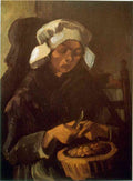 Potatoes Van Gogh A4 Photo Print
