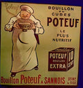 Poteuf Advert A4 Photo Print