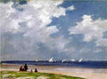 Pothast Edward Sailboats Off Far Rockaway A4 Photo Print