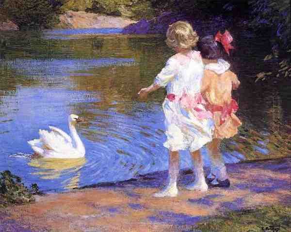 Pothast Edward The Swan A4 Photo Print
