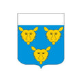 Pougny City Coat Of Arms N4402 A4 Photo Print