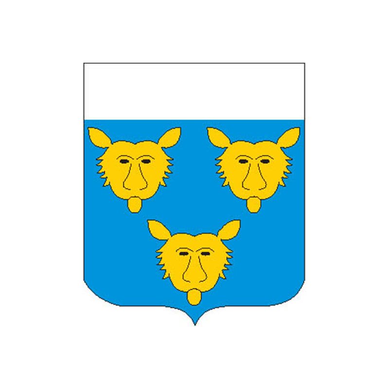 Pougny City Coat Of Arms N4402 A4 Photo Print