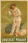 PoulainBoussiet Vintage Advert A4 Photo Print