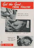 Poultry Chicken Guide American World War II Advert Poster