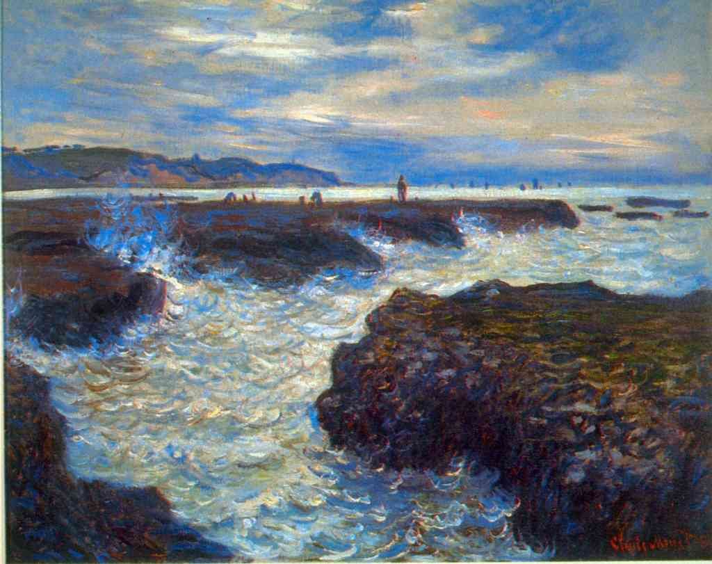 Pourville Monet Impressionism A4 Photo Print
