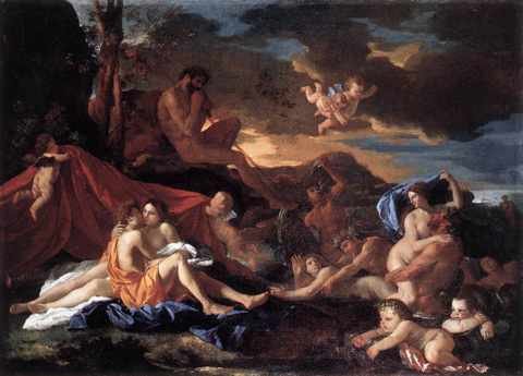 Poussin Acis And Galate A4 Photo Print