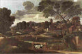 Poussin Funeral of Phocion Art A4 Photo Print