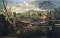Poussin Ideal Landscape A4 Photo Print
