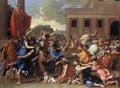 Poussin Rape of the Sabine Women Po Art A4 Photo Print