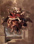 Poussin The Ecstasy Of St Paul A4 Photo Print