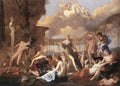 Poussin The Empire Of Flor A4 Photo Print