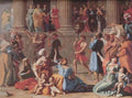Poussin The Triumph Of David Detail A4 Photo Print