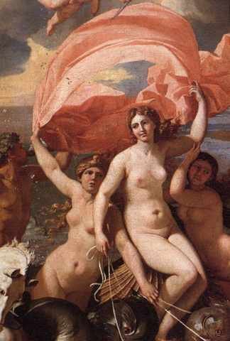 Poussin The Triumph Of Neptune Detail1 A4 Photo Print