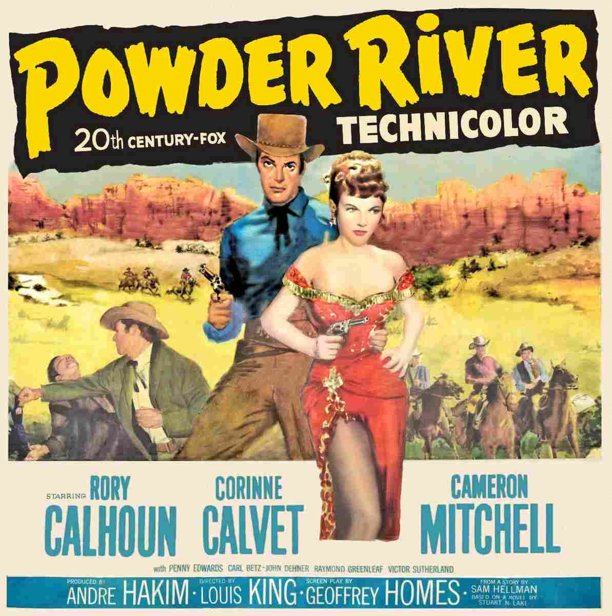 Powder River 02  film star poster A4 Photo Print