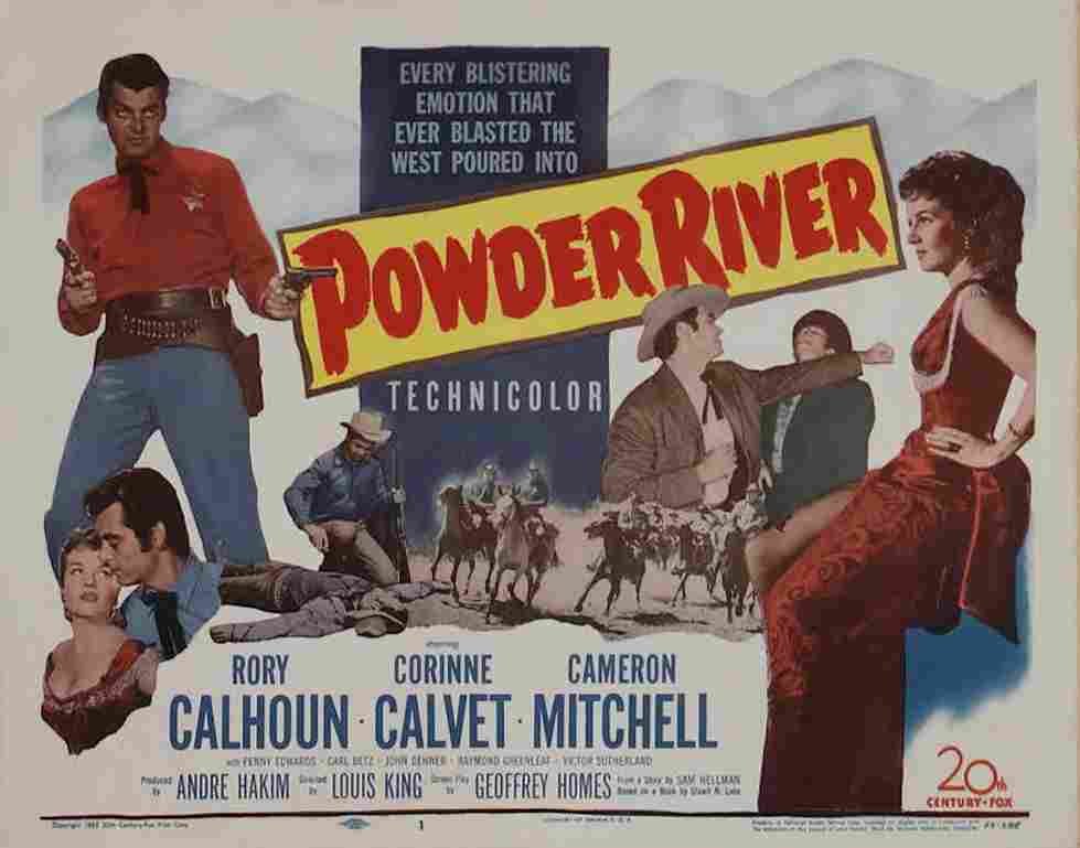 Powder River 03  film star poster A4 Photo Print