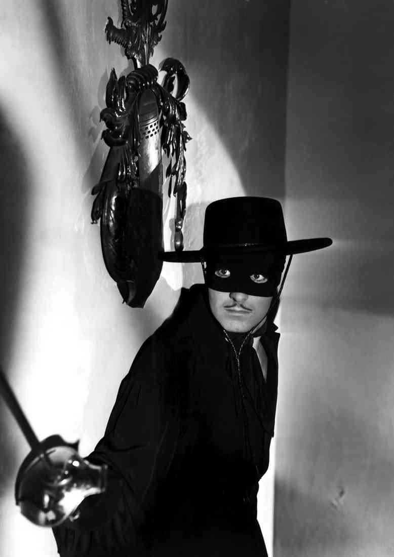 Power Jr Tyrone Mark of Zorro The 1 A4 Photo Print
