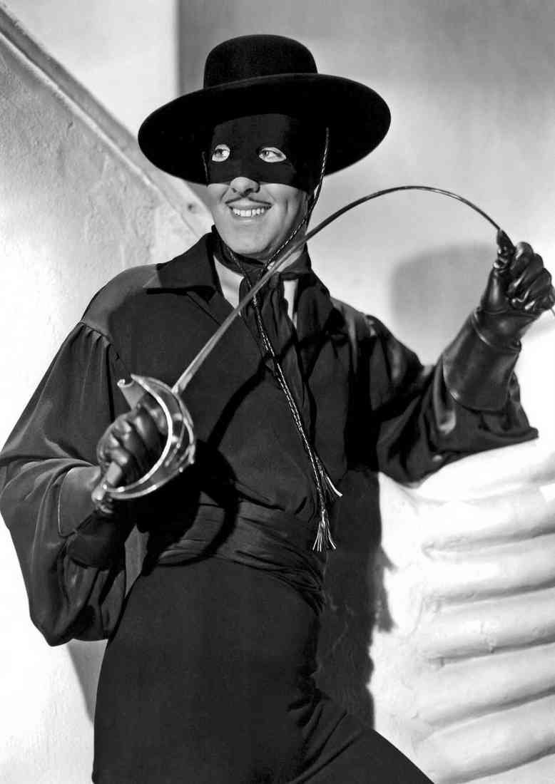 Power Jr Tyrone Mark of Zorro The 3 A4 Photo Print