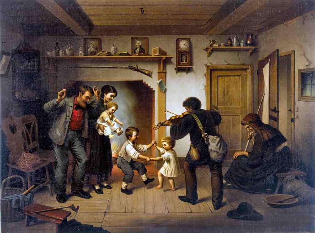 Power Of Music 1872 Vintage A4 Photo Print