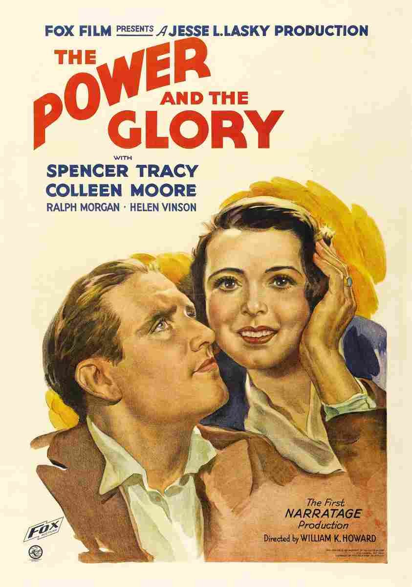 Power and the Glory 1933 01  film star poster A4 Photo Print