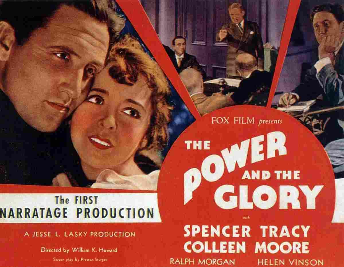 Power and the Glory 1933 02  film star poster A4 Photo Print