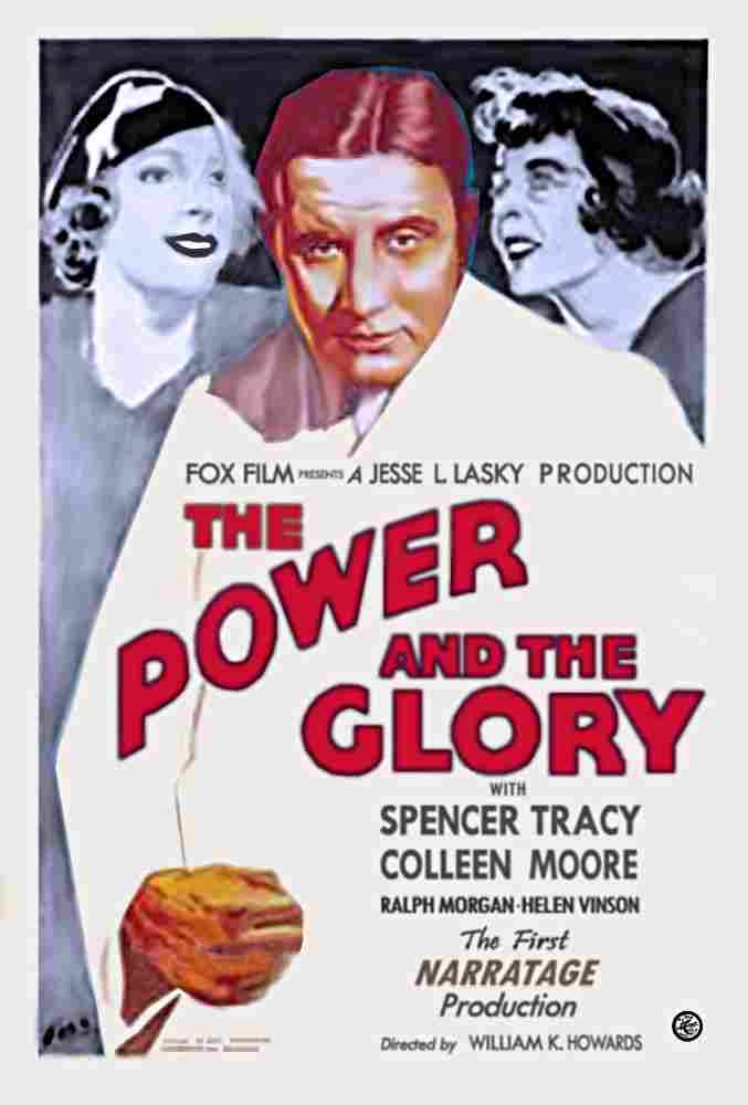 Power and the Glory 1933 03  film star poster A4 Photo Print