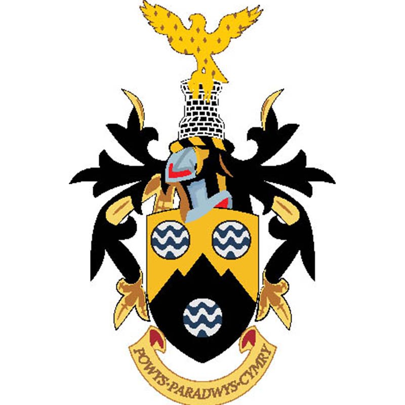 Powys County Coat Of Arms N4029 A4 Photo Print