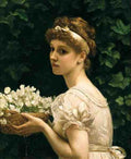 Poynter Edward J Pea Blossoms A4 Photo Print