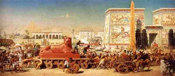 Poynter Sir Edward John Israel In Egypt A4 Photo Print
